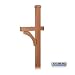 Deluxe Post - 1 Sided - In-Ground Mounted - for Designer Roadside Mailbox - Copper