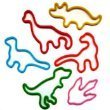 Pk/24 Dinosaur Silly Bandz Bracelet Set