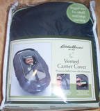 Eddie Bauer Vented Carrier Cover- Charcoal w/ Green Trim