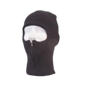 Easy ZIP Down Knit SKI Face Mask Zipper up Balaclava