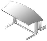 AD-AS Infinity Command Center 7234 Computer Table