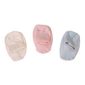 Under the Nile Organic Cotton Newborn Booties (Natural)