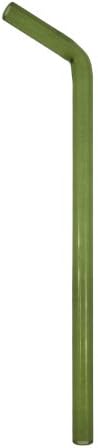 Simply Straws Bent Wide 12mm by 10-Inch Straw, Green