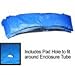 15 ft. FRAME Trampoline Safety Pad, 10 in. WIDE BLUE
