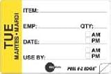 Daydots SupeRemovable - Tuesday Prep Label 10205