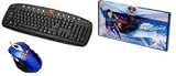  : Superman Black Keyboard and Mouse Combo
