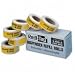 Redi-Tag 91032 Please sign & date yellow arrow flag dispenser refill, 6 120-flag rolls/box