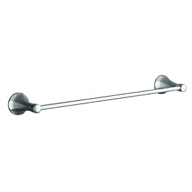 KOHLER K-475-CP Memoirs 18-Inch Towel Bar with Classic Design, Polished Chrome