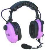 Softcomm Prince Headset C-45-10 with Audio Jack, Purple