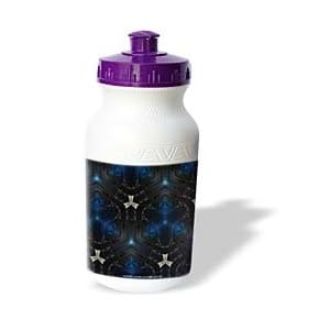 Lee Hiller Designs Kaleidoscope - Kaleidoscope Deep Blue - Water Bottles