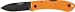 Ka-bar Dozier Folding Hunter Knife, Blaze Orange Handles