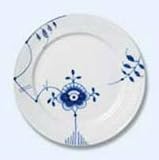 Royal Copenhagen Blue Fluted Mega Buffet Dinner Plate Number 6