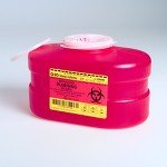 B-d Multi-use One-piece Sharps Containers 5 Gallon Open Top Vented Cap