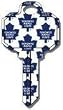 Toronto Maple Leafs Schlage SC1 House Key