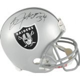 BO JACKSON SIGNED AUTOGRAPHED MINI HELMET OAKLAND RAIDERS COA + HOLOGRAM
