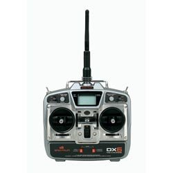 DX6 DSM 6 Ch Park Flyer Radio with AR6000 Receiver and 4-S75 Servos (Mode 1)