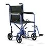 Invacare Aluminum Lightweight Transport Wheelchair