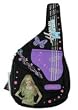 Disney Hannah Montana Sling Backpack - Guitar shaped and insulated purse bag