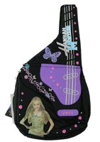 Disney Hannah Montana Sling Backpack - Guitar shaped and insulated purse bag