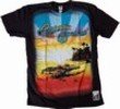 Cardboard Robot t-shirts - California Dreamin - Small - Black