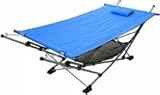 Bliss Hammocks EZ Stow Lite Hammock And Stand - Blue