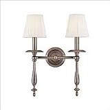 Tools & Hardware : 432-OB - Hudson Valley Quincy 2-Light Wall Sconce in Old Bronze