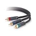 Belkin COMPONENT VIDEO CABLE * 3RCA/3RCA; 3'