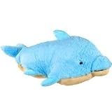 Plush Squeaky Dolphin Pillow Pets Large 18
