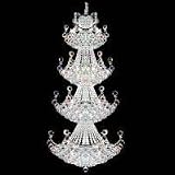 94145 - James Moder Lighting- The Jacqueline Collection Chandelier