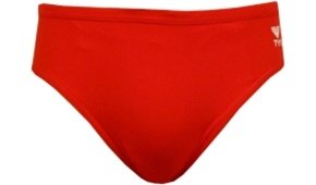 TYR Sport Men's Solid Racer Swim Suit,Red,36