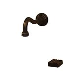 American Bath Factory F2-3380-OC-F9-9600-DC-OC F2-3380 Integrated Long Neck Faucet, Old World Copper