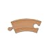 Melissa and Doug 3 1/4in Curved Train Track Set (6 Pack)