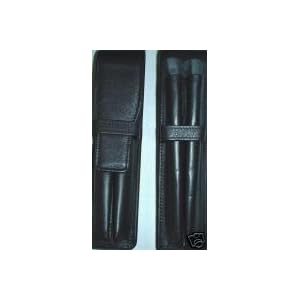 New Authentic Cross Double Black Leather Pen Case
