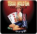 TEXAS HOLD EM MOUSE PAD
