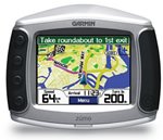 4.8"W x 3.9"H Garmin touch screen Zumo 550 with preloaded maps (010-00567-00)