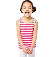 Pure Cotton Striped Vest