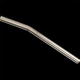 Bent Handmade Glass Drinking Straw by KegWorks