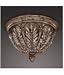 Fine Art Lamps 300540, Winter Palace Round Crystal Flush Mount Lighting, 3 Light, 180 Watts, Silver