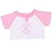 Build-A-Bear Workshop Boston Red Sox Pink Raglan Tee