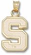 Stanford Cardinal "S" 5/8" Pendant - 14KT Gold Jewelry