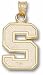 Stanford Cardinal "S" 5/8" Pendant - 14KT Gold Jewelry