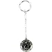 Sterling Silver Inspirational Blessings Guardian Angel Key Chain