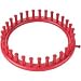 Medium Round Loom/ Hook - Red