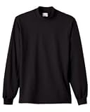 Cotton Mock Turtleneck Shirt