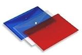 Electronics : Rexel Carry Folder A4 Tran Ast Pk5 16129