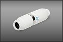 Universal Shower Filter.  No more scale - new ceramic technology removes 99% of chlorine from both hot and cold water - great for ezcema sufferers. Fits any shower. Also fits on dishwashers, washing machines, etc.