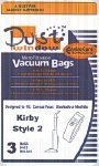 Kirby Style 3 Single Wall Vacuum Bags - 9 Pack