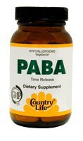 PABA 1000mg Time Released Gluten-Free - 60 - Sustained Release Tablet