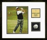 Robert Gamez Autographed Golf Ball with 8 x 10 Framed Photograph from Pro Tour Memorabilia