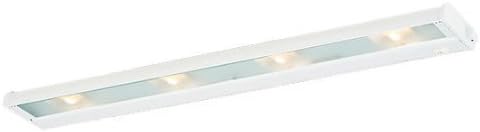 CSL Lighting NCAX120L-32WT Counter Attack 32IN Undercabinet Fixture with SpeedLink, White Finish with Prismatic Glass Diffuser by North Coast Lighting